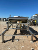 Commercial Mfg. & Supply Co. Transportador de cribado vibratorio de acero inoxidable