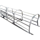 Aluminum Ladder with Galvanized Steel Safety Cage