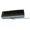 Bobina del evaporador de amoníaco Krack DTX-4S-960-RBA-A-LH (baja temperatura)