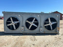 Frigid Coil ICB-3H-856-3-LRB-HGU-IP-PCV Ammonia Evaporator Coil - 25.5 TR, 3 Fans (Low Temperature)