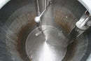 DCI Vertical Stainless Steel Steam Jacketed Process Tank with Agitator -1,500 Gallon