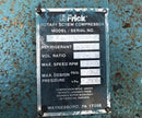 Frick RXB-39 Rotary Screw Compressor Package (Frick XJS120L, 100 HP 208-230/460 V, Frick Micro Control Panel)