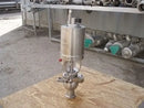 Waukesha Cherry-Burrell Stainless Steel Pneumatic Shut Off Valve