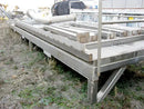 Stainless Steel Diamond Plate Mezzanine Work Platform with Hand Rails