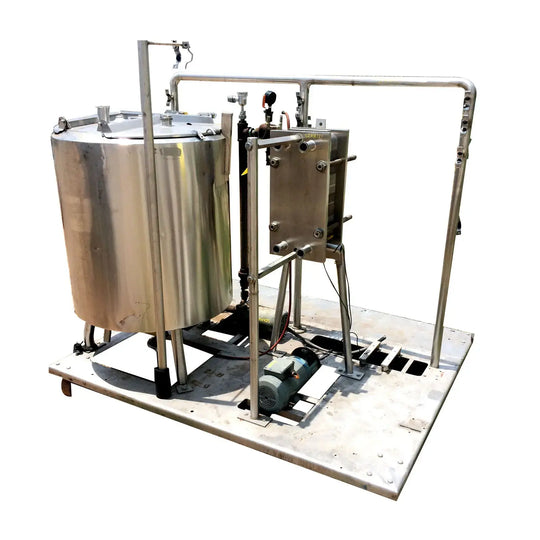 Stainless Steel HTST Skid