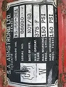 S. A. Armstrong Shell & Tube Heat Exchanger - 10.6 sq. ft.