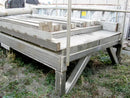 Stainless Steel Diamond Plate Mezzanine Work Platform with Hand Rails
