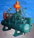 Frick Rotary Screw Compressor Package (Frick LDB 26, 50 HP 230/460 V, Frick Micro Control Panel)