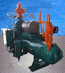 Frick Rotary Screw Compressor Package (Frick LDB 26, 50 HP 230/460 V, Frick Micro Control Panel)