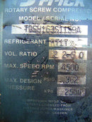 Frick RWB-II-60 Rotary Screw Compressor Package (Frick TDSH163S, 50 HP 230/460 V, Frick Micro Control Panel)