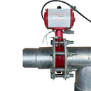 Flowline PTFE Butterfly Valve with Pneumatic Actuator ( 5")