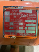 Vilter Super Separator Oil Tank (20in X 60in. 100 Gallons)