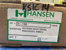 Hansen Technologies M3K Reseat Relief Control Module