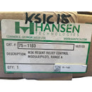 Hansen Technologies M3K Reseat Relief Control Module