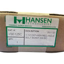 Hansen Technologies VSB125C Angle Shutoff Valve (1-3/4" SW)