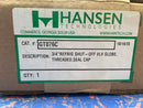 Hansen Technologies GT076C Shutoff Globe Valve (3/4" FPT)