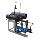 Patín del intercambiador de calor de carcasa y tubos Bell and Gossett - 15 pies cuadrados. Pie.