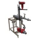 Bell and Gossett Juego de agua caliente sobre soporte de acero inoxidable