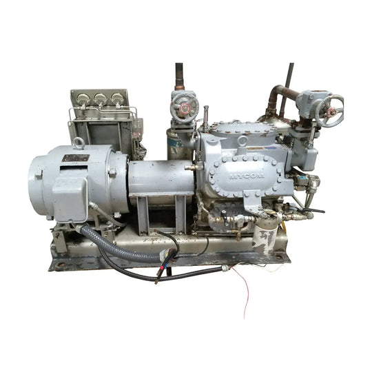 Paquete de compresor alternativo de 6 cilindros Mycom F6C2 (25 HP 208-230/460 V)