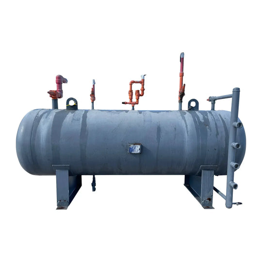 M&M Refrigeration  Horizontal Ammonia Receiver ( 36in. X 110in. 480 Gallons)