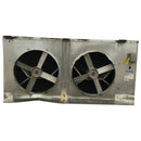 Serpentín evaporador de temperatura media de amoníaco Krack - 2 ventiladores