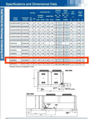 Larkin LDD5400L6DPP Vertical Air Discharge Condensing Unit