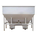 Dual APV Stainless Steel Feeding Hopper Tank and Pumps
