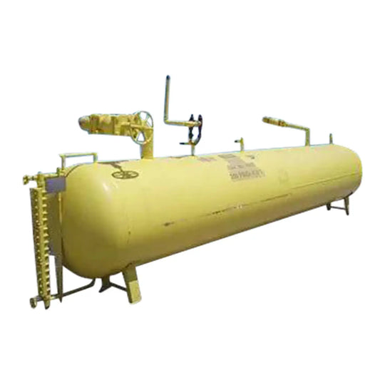 Vilter Horizontal Ammonia Receiver - 840 Gallon