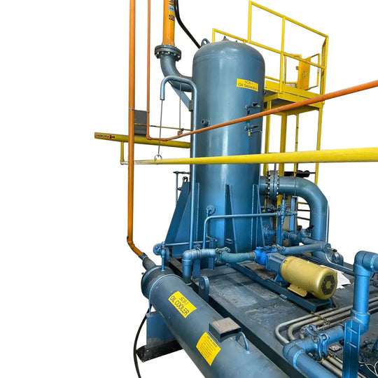 Frick Vertical Ammonia Oil Separator (40in X 90in. 635 Gallons)