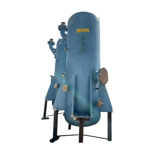 Frick Vertical Ammonia Oil Separator (40in X 90in. 635 Gallons)