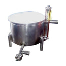 Stainless Steel Single Shell Balance/Surge Tank- 65 Gallon