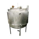 Tanque de mezcla Mueller de acero inoxidable - 300 galones