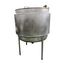 Tanque de mezcla Mueller de acero inoxidable - 300 galones