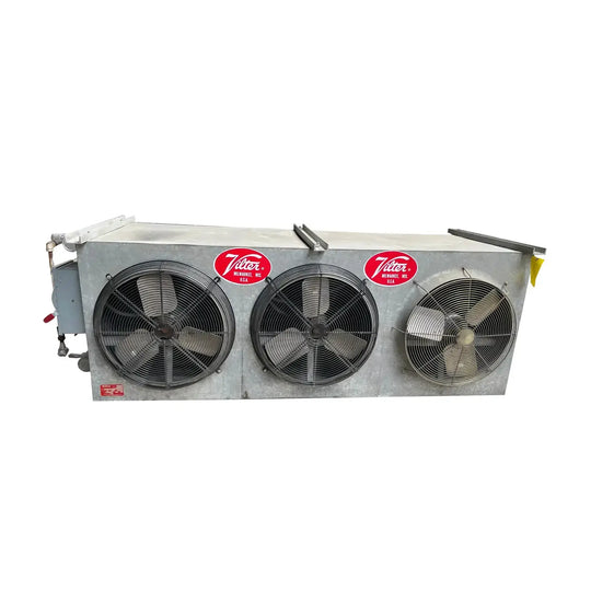 Vilter SC 24-64-1/2-RA-HGC Ammonia Evaporator Coil- 7.55 TR, 3 Fans (Low Temperature)
