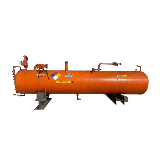 Frick Horizontal Ammonia Receiver (36in X 144in. 740 Gallons)