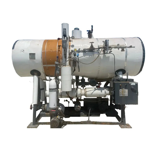 Recirculador de amoníaco horizontal Frick PRR (38 pulg. X 132 pulg. 700 galones)