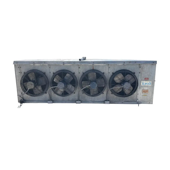 Bobina evaporadora de freón Krack DTX4C-1020-HGC-DXF - 11 TR, 4 ventiladores (temperatura baja/media)