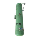 Recipiente de aceite horizontal con intercambiador de calor de precisión (12" de diámetro x 60" de largo. 33 galones)