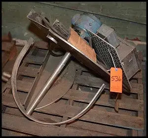 Agitador de barrido/raspado de caldera de acero inoxidable - 35 RPM