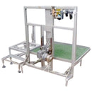 Stainless Steel Platform with Adjustable Seat