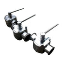 Koltek 2-Way Stainless Steel Hand Valves - 3 in.