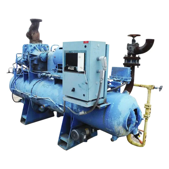 Reco RWB-100 Rotary Screw Compressor Package (MISSING SCREW, 100 HP 230/460 V, Frick Micro Control Panel)