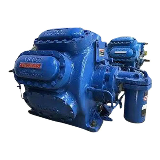Compresor alternativo desnudo de 8 cilindros Vilter VMC serie 350 sin usar