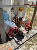 Recirculador vertical de amoníaco ISF (48 x 160 pulgadas, 1505 galones)