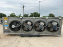 Krack DTX4S-960-DXA-A-LH Ammonia Evaporator Coil - 8 TR, 4 Fans (Low Temperature)