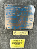 Krack DTX5S-1200-DXA-HGC-LH Ammonia Evaporator Coil - 10 TR, 5 Fans (Low Temperature)