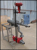 1990 Bell and Gossett Hot Water Set on Stainless Steel Stand Bell & Gossett