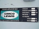 1995 Cimco-Lewis Shell and Tube Heat Exchanger Cimco-Lewis