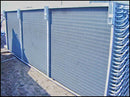 1996 Evapco 3-Fan Ammonia Blast Evaporator with E.L. Nickell Surge Drum Evapco / E. L. Nickell