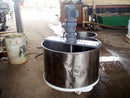 1996 Stainless Steel Double Tank with Mixer – 88.4 Gallons Genemco